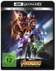 Avengers - Infinity War 4K UHD Cover