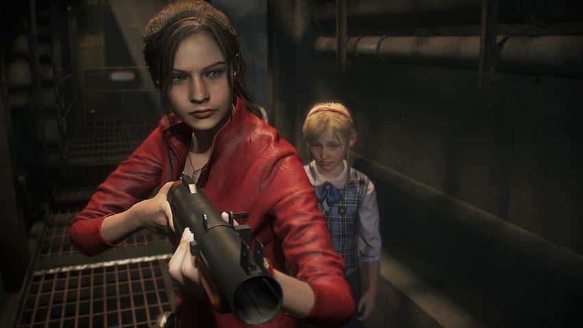 Resident Evil 2 PS4 Review Szenenbild