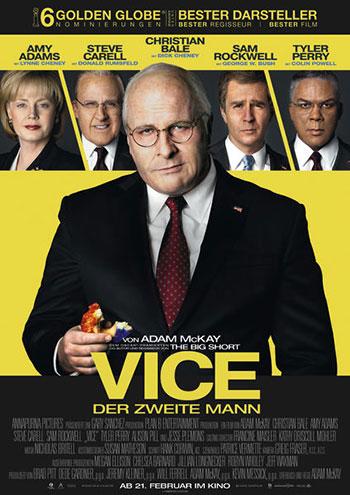 Vice der zweite mann kino Plakat