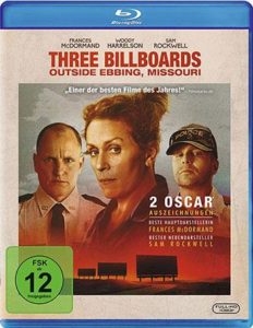 Three Billboards Outside Ebbing Missouri Blu-ray Review Cover