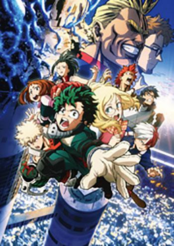 My Hero Academia: Two Heroes Kino Plakat