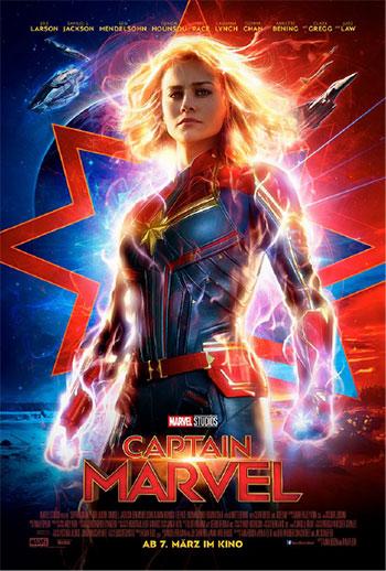 Captain Marvel Kino Plakat