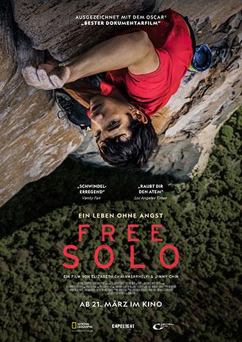 Free Solo Kino Plakat