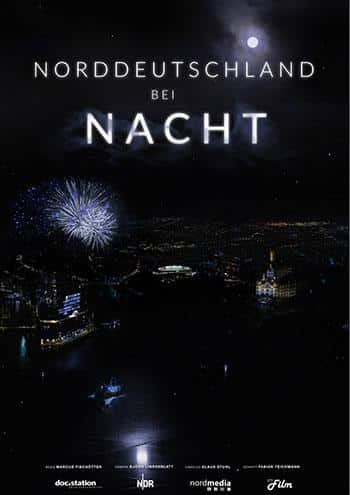 Nordeutschland bei Nacht Kino Plakat