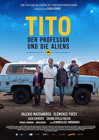 Tito, der Professor und die Aliens Kino Plakat