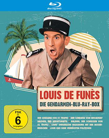 Louis De Funes – Gendarmen Blu-ray Box Review Cover