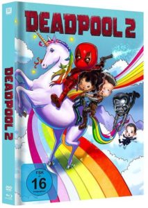 Deadpool 2 Mediabook Unicorn Artwork