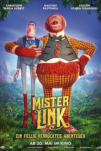 Mister Link - Ein fellig verrücktes Abenteuer Kino Plakat