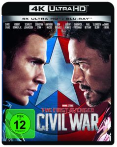 The First Avengger Civil War 4K UHD News Cover