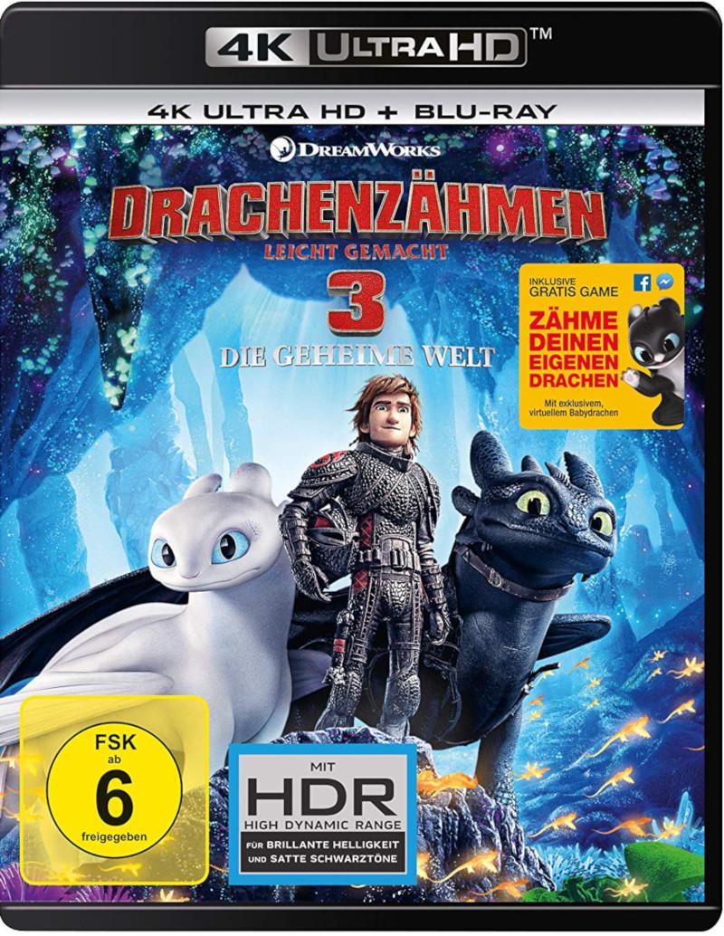 Drachenzähmen leicht gemacht 3: Die geheime Welt – 4K UHD Review