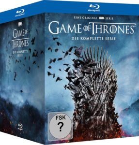 Game of Thrones 1-8 Digipak Cover