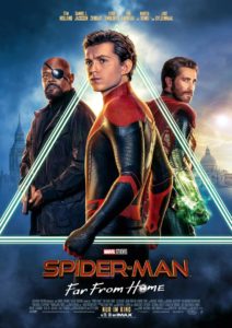 Spiderman Far From Home Kinoreview Plakat