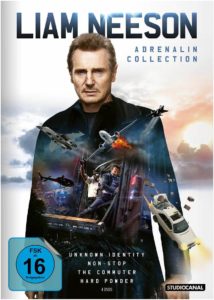 Liam Neeson Adrenalin Collection DVD Cover