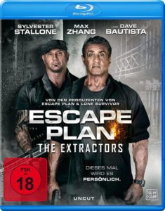 ESCAPE PLAN – THE EXTRACTORS BD Cover