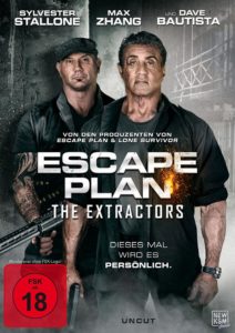 ESCAPE PLAN THE EXTRACTORS DVD Cover