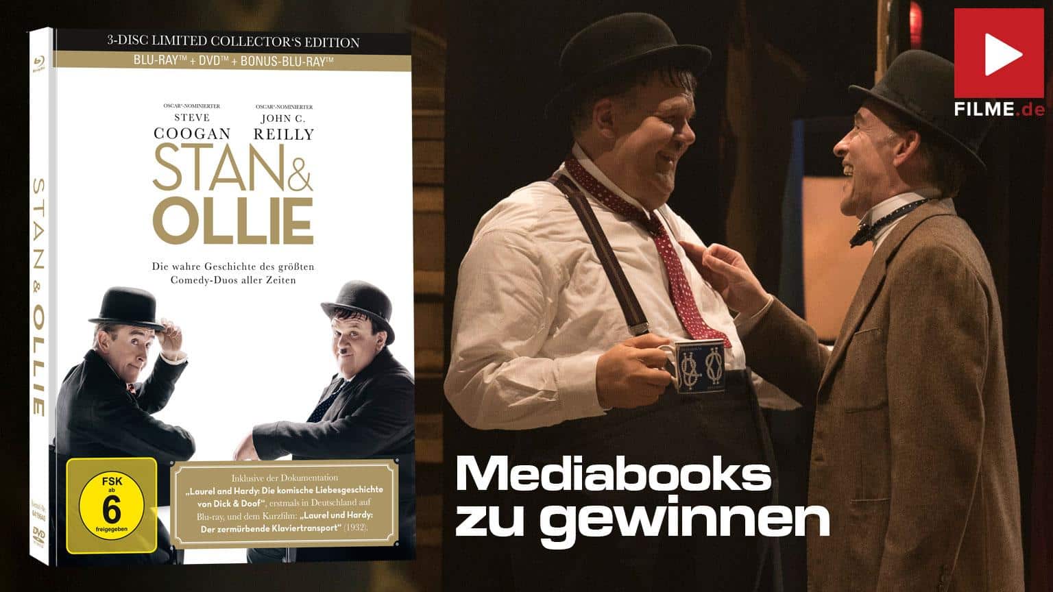Stan & Ollie Mediabook Gewinnspiel Artikelbild