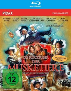 Die Rückkehr der Musketiere Review BD Cover