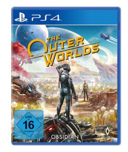 The outer Worlds PS4 Cover