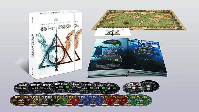 Wizarding World 4K Ultimate Collector’s Edition im Layflat Buch Details Artikelbild