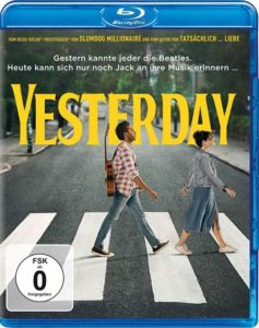 Yesterday Blu-ray Cover