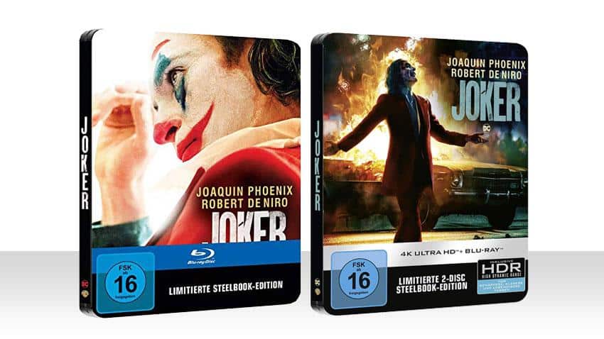 Artworks Joker Limitiertes STeelbook 4K UHD Steelbook Artikelbild