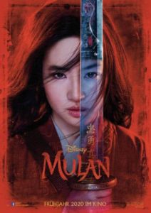 Mulan Film 2020 Kino Plakat