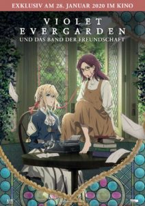 Violet Evergarden und das Band der Freundschaft Kino Kino-Review Streaming 2020 Jaze Anime kaufen Film Shop