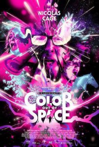 Die Farbe aus dem All - Color Out of Space Film 2020 kino plakat