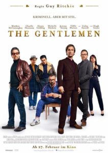 The Gentlemen Film 2020 Kino Plakat