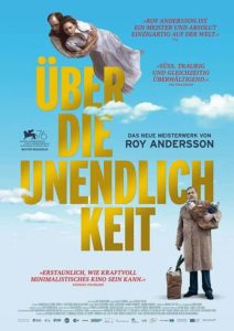 Über die Unendlichkeit Film 2020 Roy Andersson Kino Plakat