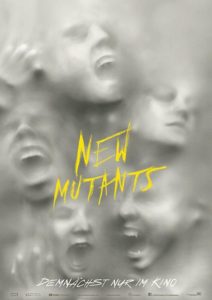 X-Men: New Mutants Film 2020 Kino Plakat