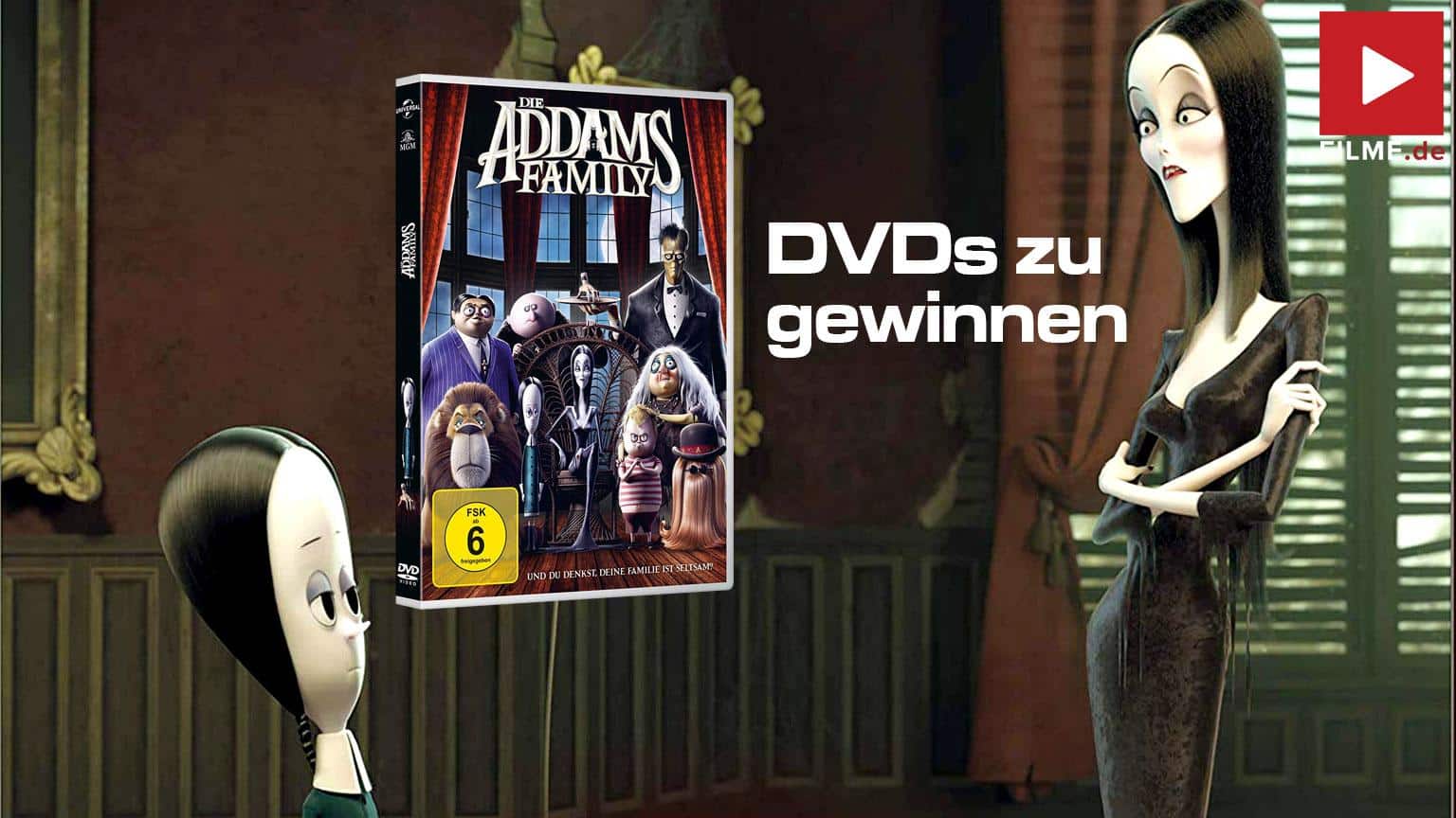 Die Addams Family Gewinnspiel Artikelbild