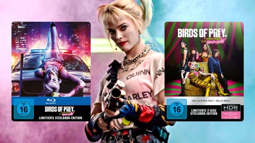 Harley Quinn Birds of Prey Artikelbild Steelbook Verkauf shop