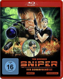 Sniper Der Scharfschütze Tom Berenger Film  1993 Blu-ray cover shop kaufen