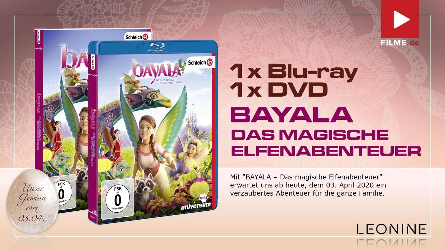 Ostergewinnspiel 2020 03.04.2020 Bayala - Das magische Elfenabenteuer Artikelbild