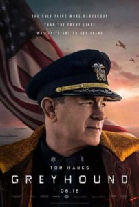 Greyhound Film 2020 Tom Hanks Kino Plakat
