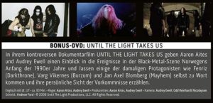 Until the Light takes us, Lord of Chaos 2020 FuturePak, Film, Kaufen, Shop, News, Kritik, Review