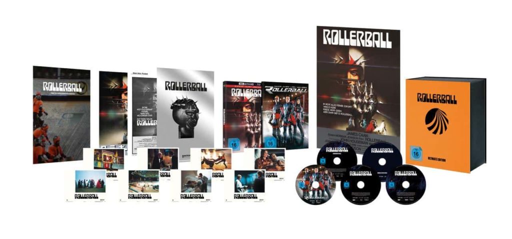 Rollerball 1975 4K Blu-ray Mediabook Kritik News Review Film Kaufen Shop
