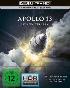 Apollo 13 4K UHD Steelbook 25th Anniversary Edition Cover shop kaufen