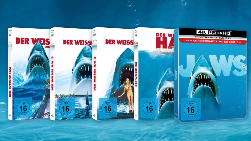 Der weiße Hai (45th Anniversary Limited Edition) (Ultra HD Blu-ray & Blu-ray im Steelbook) Mediabook Limitiert shop kaufen Artikelbild