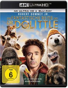 Die fantastische Reise des Dr. Dolittle 4K UHD Blu-ray Cover shop kaufen