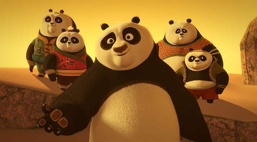 Kung fu panda Disney Channel Szenenbild