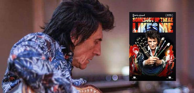 RONNIE WOOD SOMEBODY UP THERE LIKES Me 2019 Film Kino Kritik News Kaufen Shop