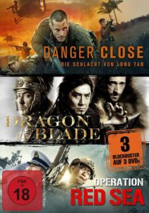 KRIEGSFILM BOX DANGER CLOSE DRAGON BLADE OPERATION RED SEA 2020 Filme Kaufen Shop News Kritik