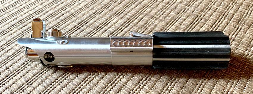 Luke Skywalker Light Saber Schwert original Replika Detail