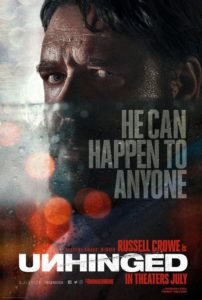 Unhinged Außer Kontrolle Film 2020 Russell Crowe Kino Plakat