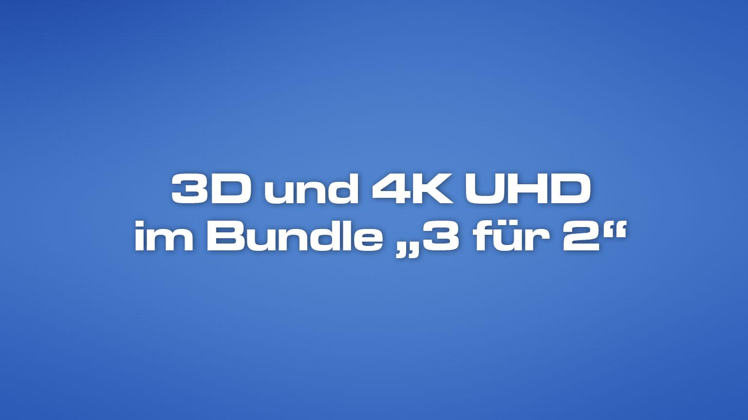 Amazon.de Deal 3D und 4K UHD Titel reduziert shoppen kaufen shop sparen Artikelbild
