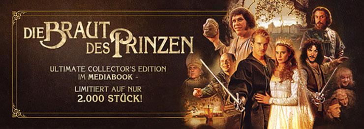 Die Braut des Prinzen 4K Ultra HD Ultimate Collector‘s Edition 1987 Film Kaufen Shop News Trailer Review Kritik