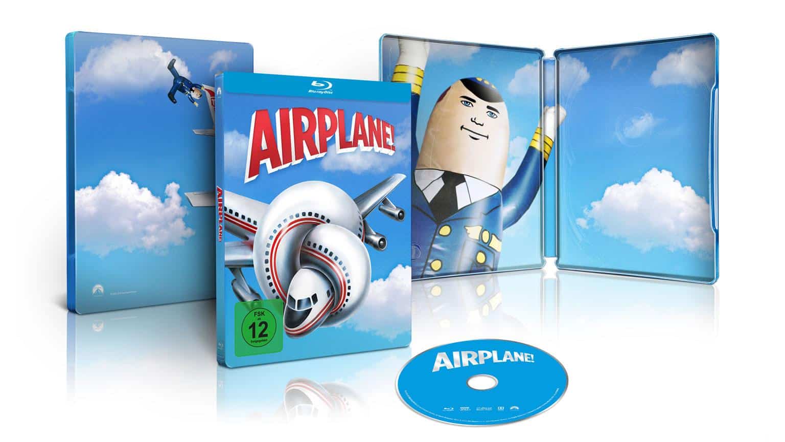 Die unglaubliche Reise in einem verrückten Flugzeug Limited Steelbook [Blu-ray] shop kaufen Review Kritik Artikelbild