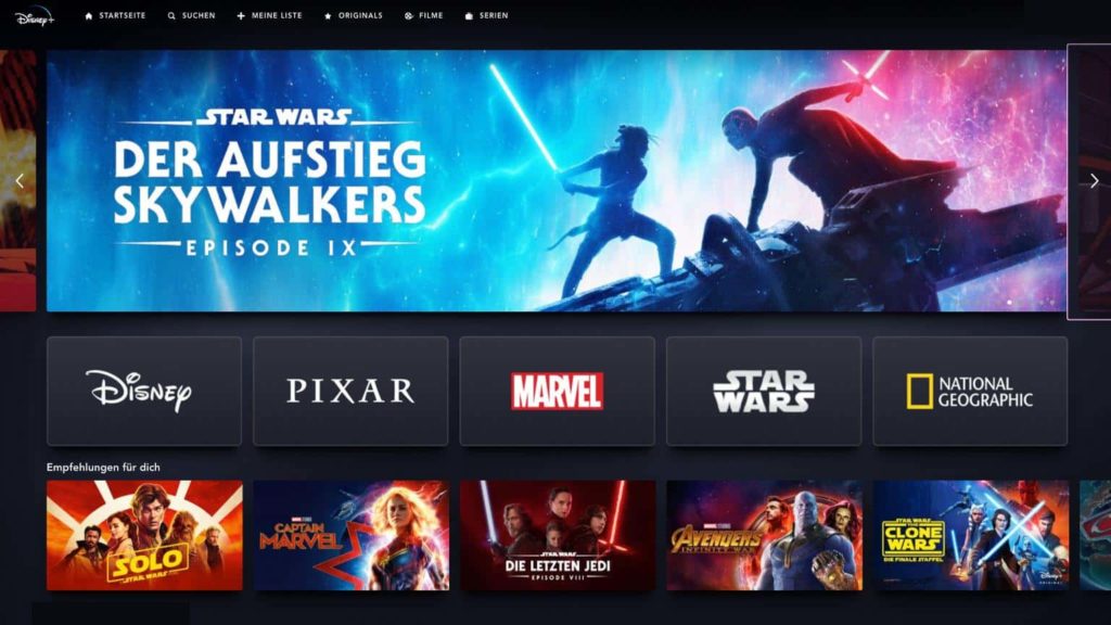 Disney+ Disneyplus Streaming Star Wars kostenlos anschauen Sender On Demand Artikelbild